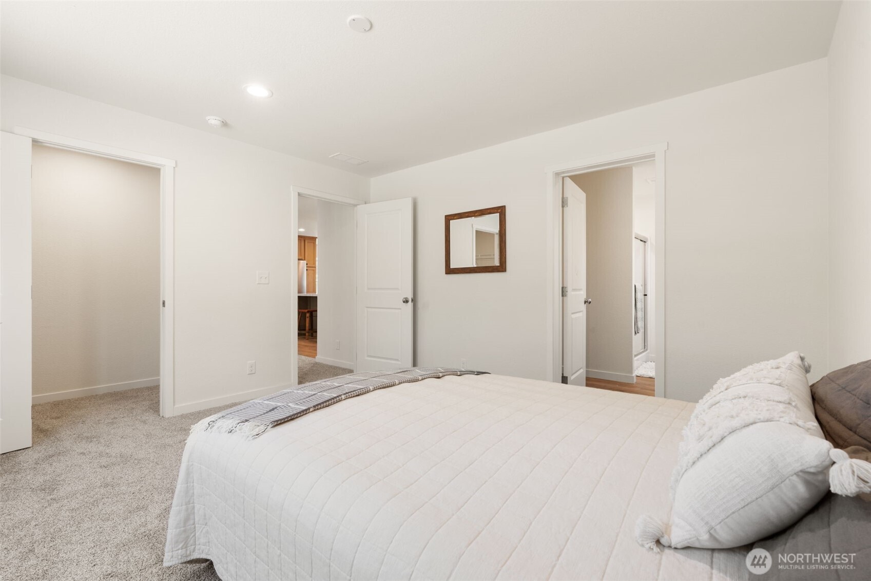 1090 Koontz Road Chehalis, WA 98532 - Photo 22 of 35 a bedroom with a bed and a painting
