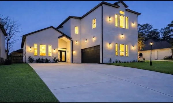 a front view of a house having yard