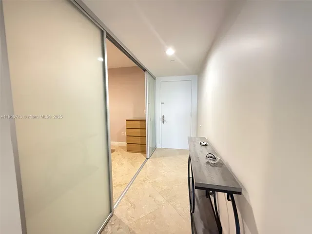 a view of walk in closet