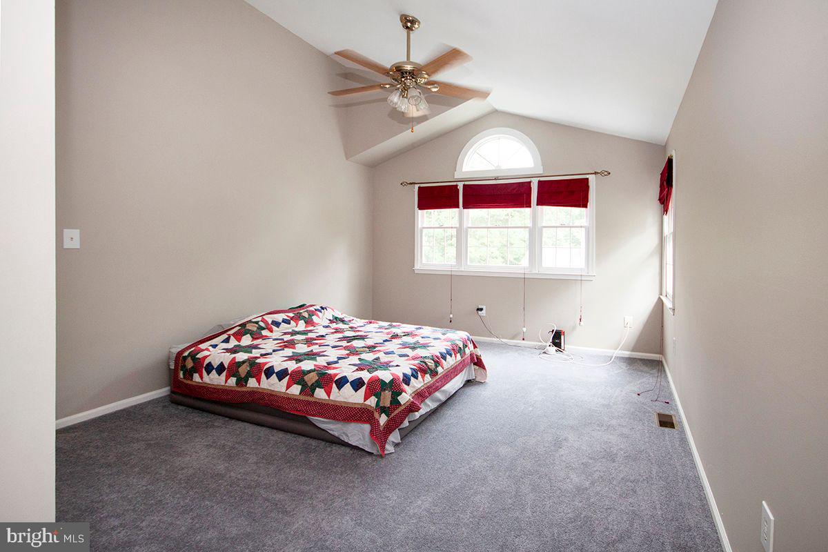 16 Militia Hill Road Sicklerville, NJ 08081 - Photo 17 of 38 Master Bedroom: New Carpet and Vaulted Ceilings
