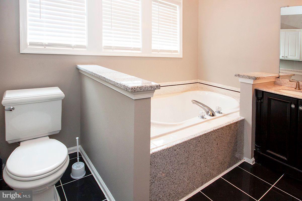 16 Militia Hill Road Sicklerville, NJ 08081 - Photo 20 of 38 Master Bathroom: Tile Floors, Soaking Tub, Shower