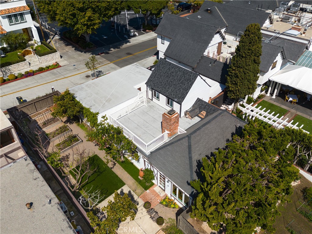 351 Hazel Drive Corona del Mar, CA 92625 - Photo 44 of 58 an aerial view of a house with outdoor space