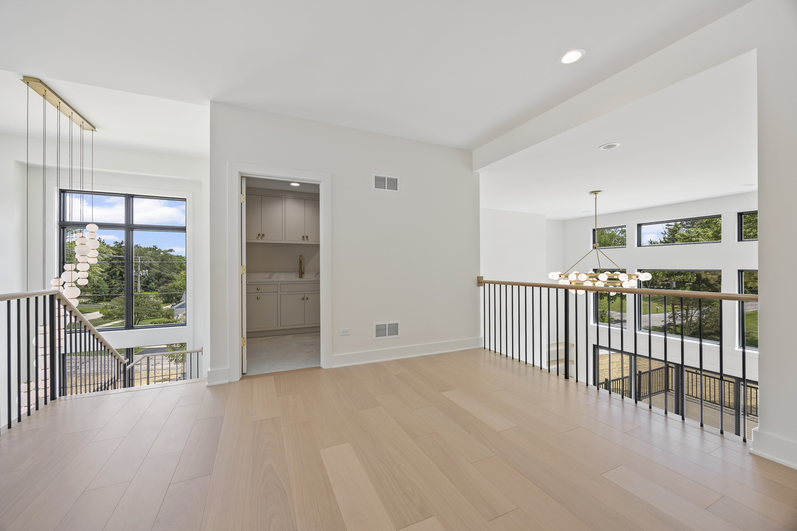 11901 Heritage Drive Burr Ridge, IL 60527 - Photo 16 of 47 a view of a bedroom with wooden floor and windows