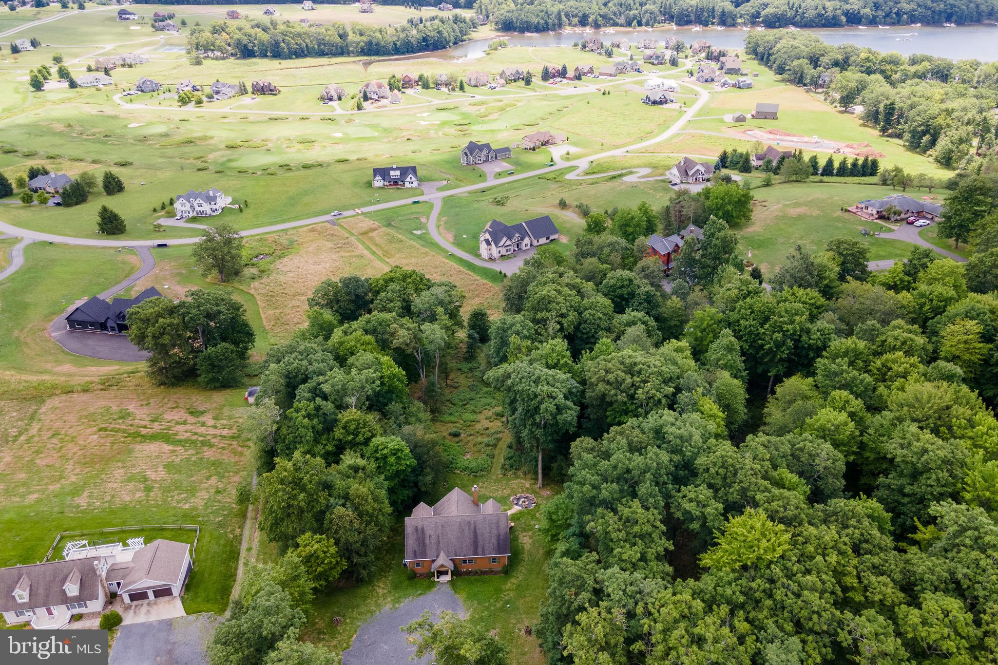 2828 Glendale Road Swanton, MD 21561 - Photo 63 of 78 an aerial view of residential houses with outdoor space