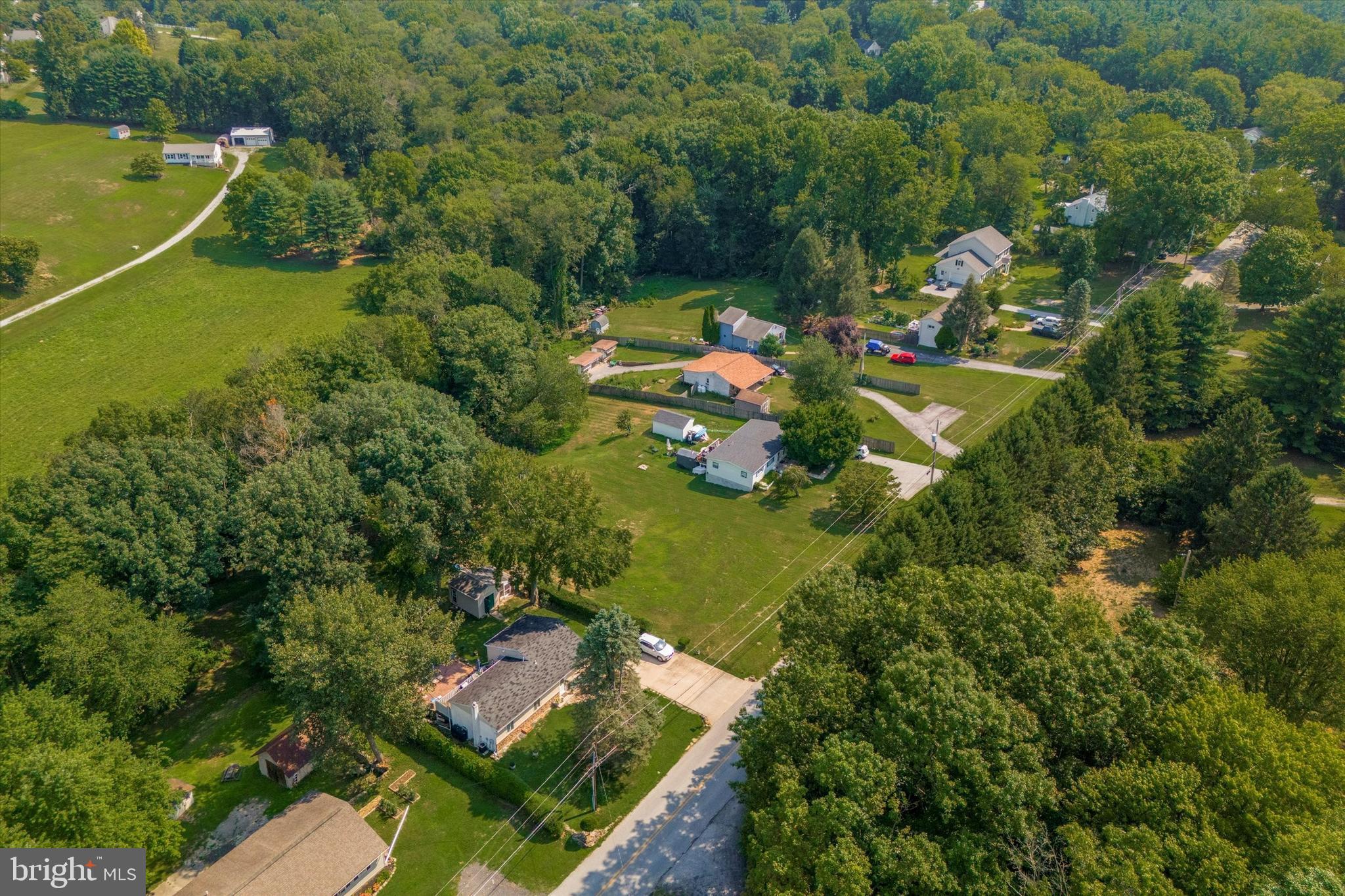 300 Oaklyn Road Coatesville, PA 19320 - Photo 8 of 8 an aerial view of residential houses with outdoor space and trees