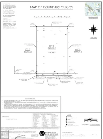 $139,000 | Lot 6 Date Palm Drive, Sugarloaf, FL 33042