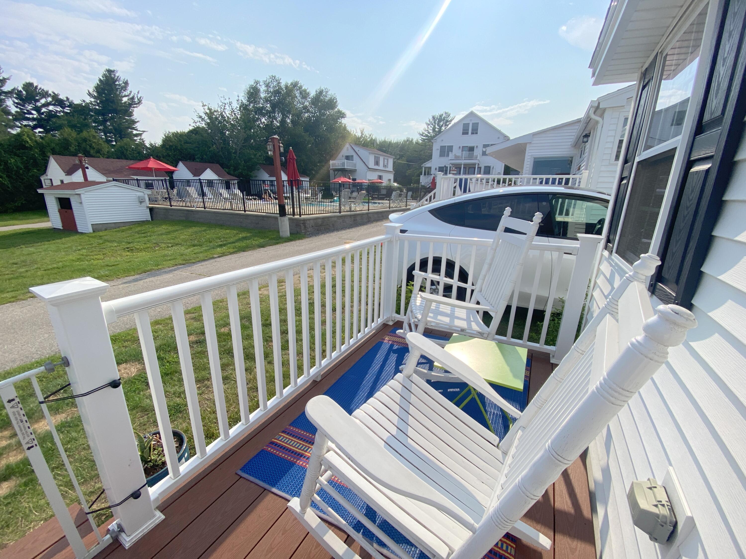 1139 Post Road, Unit 5 Wells, ME 04090 - Photo 11 of 17 Adorable Front Deck