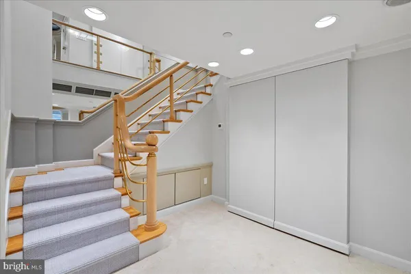 a view of entryway and hall