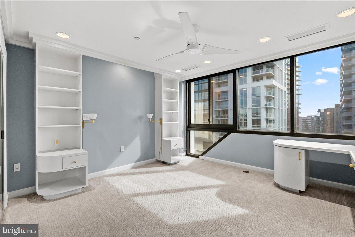 1530 Key Boulevard, Unit 1310 Arlington, VA 22209 - Photo 30 of 37 Bright, airy space with city views.