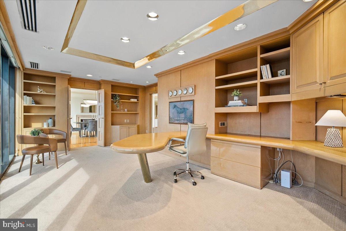 1530 Key Boulevard, Unit 1310 Arlington, VA 22209 - Photo 7 of 37 Sleek modern office with natural light.