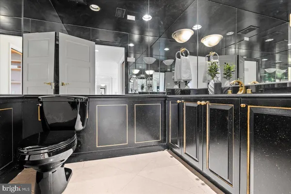 a kitchen with lots of counter space and a sink
