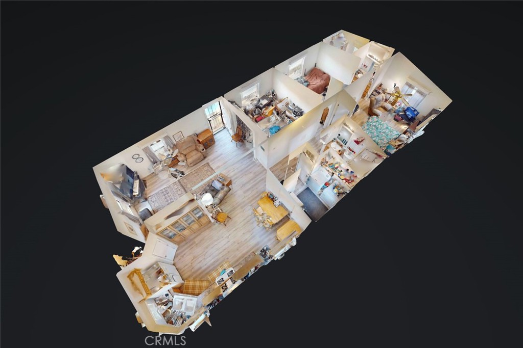 280 Canyon Creek Road Berry Creek, CA 95916 - Photo 35 of 36 a bed sitting in a bedroom next to a lamp