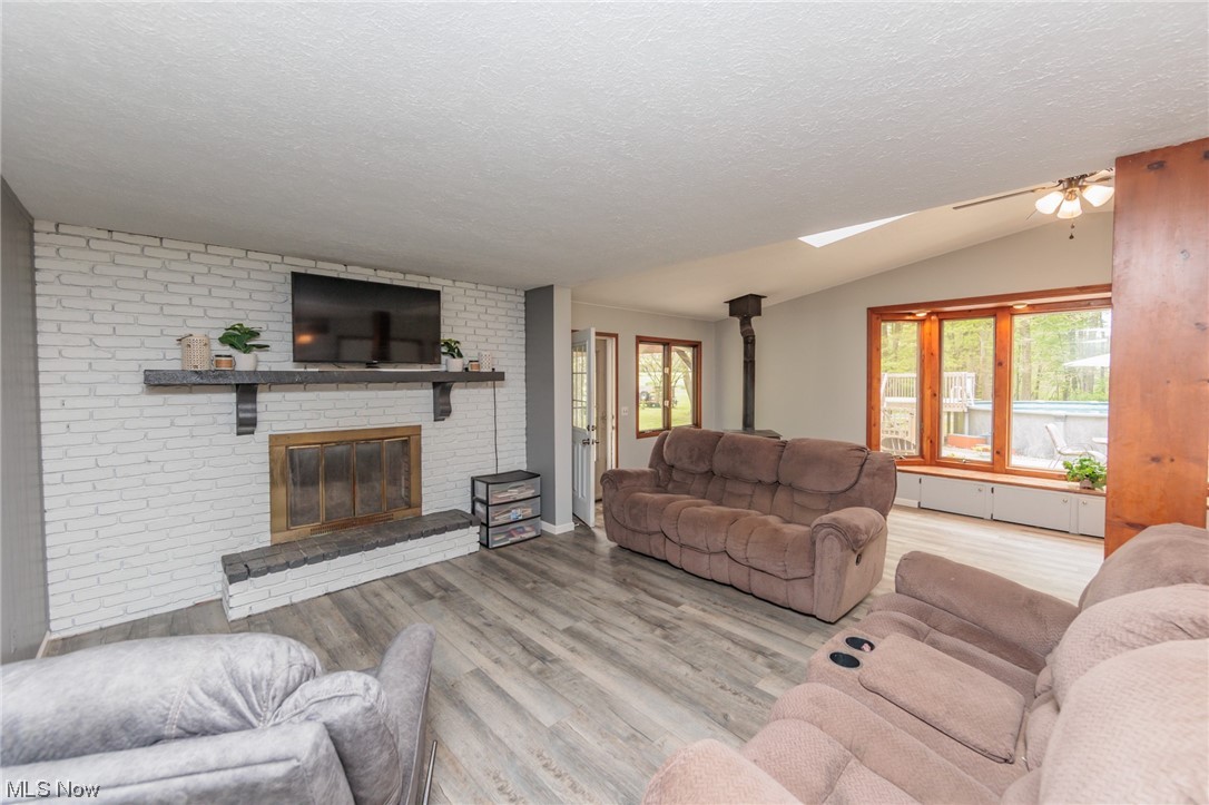 4560 Winchell Road Mantua, OH 44255 - Photo 13 of 35 Family Rm w/Wood burning Fireplace