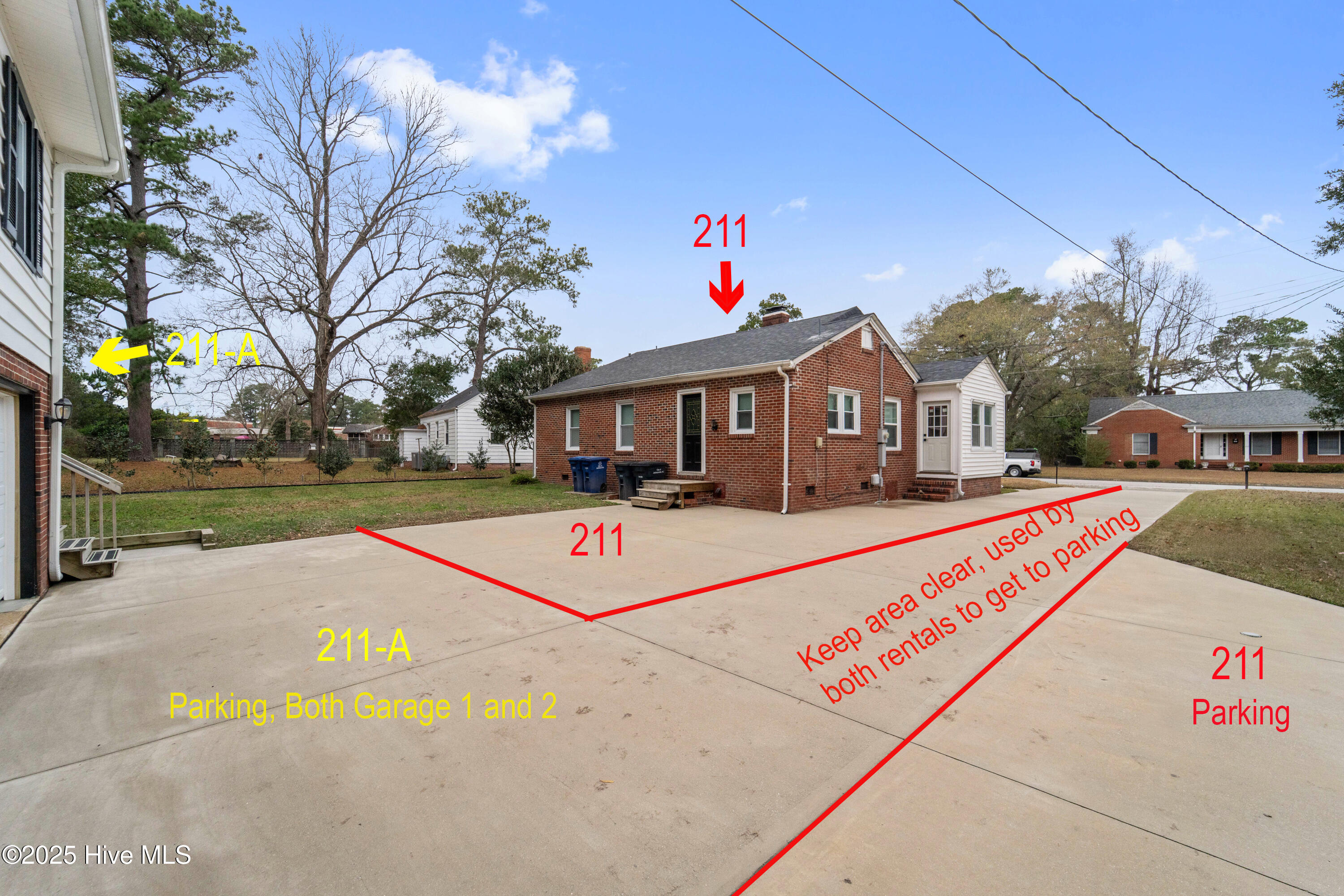 211 Brentwood Avenue, Unit A Jacksonville, NC 28540 - Photo 23 of 38 Driveway