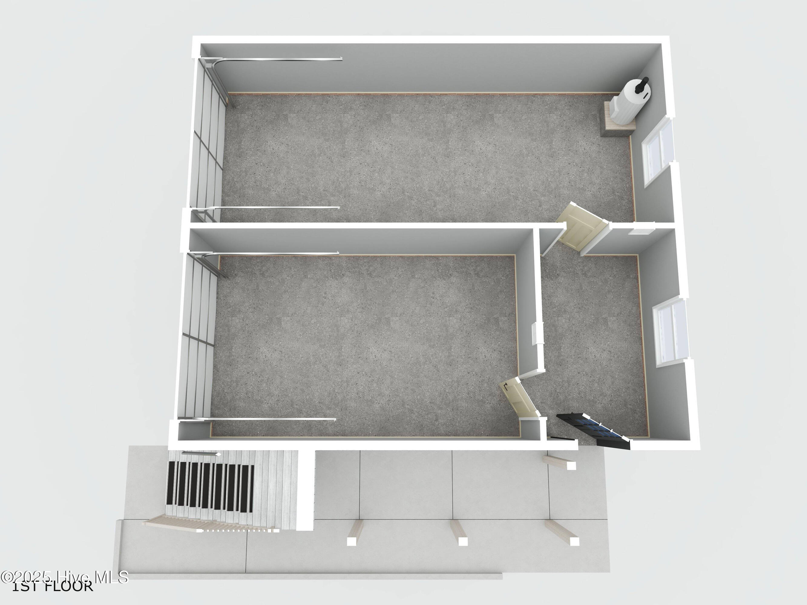 211 Brentwood Avenue, Unit A Jacksonville, NC 28540 - Photo 33 of 38 Garage Staged