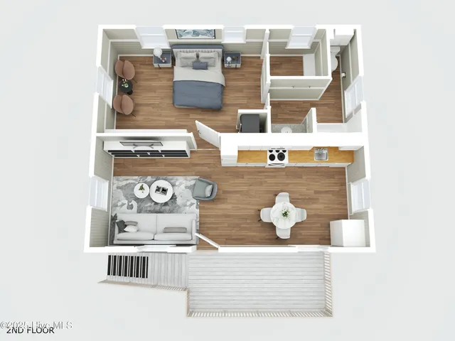 $995 | 211 Brentwood Avenue, Unit A, Jacksonville, NC 28540