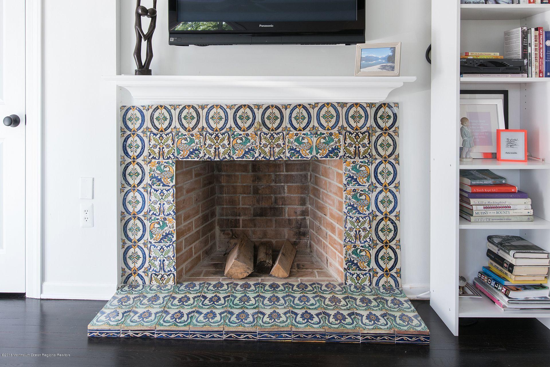 75 Seven Bridges Road Little Silver, NJ 07739 - Photo 11 of 43 a close view of fireplace