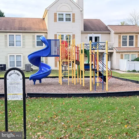 a view of outdoor space with seating