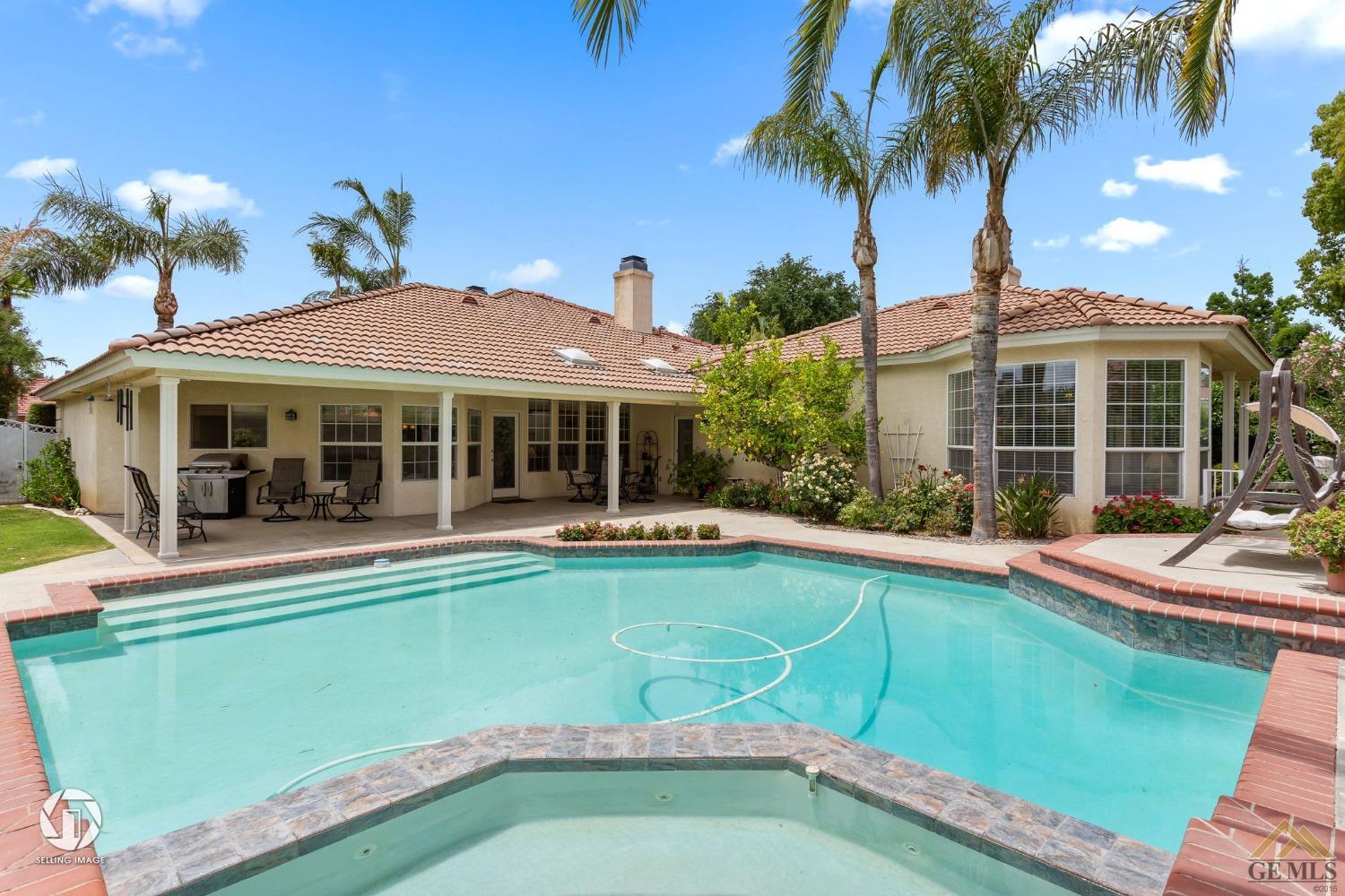 Undisclosed Address Bakersfield, CA 93311 - Photo 50 of 51 a view of a house with a swimming pool
