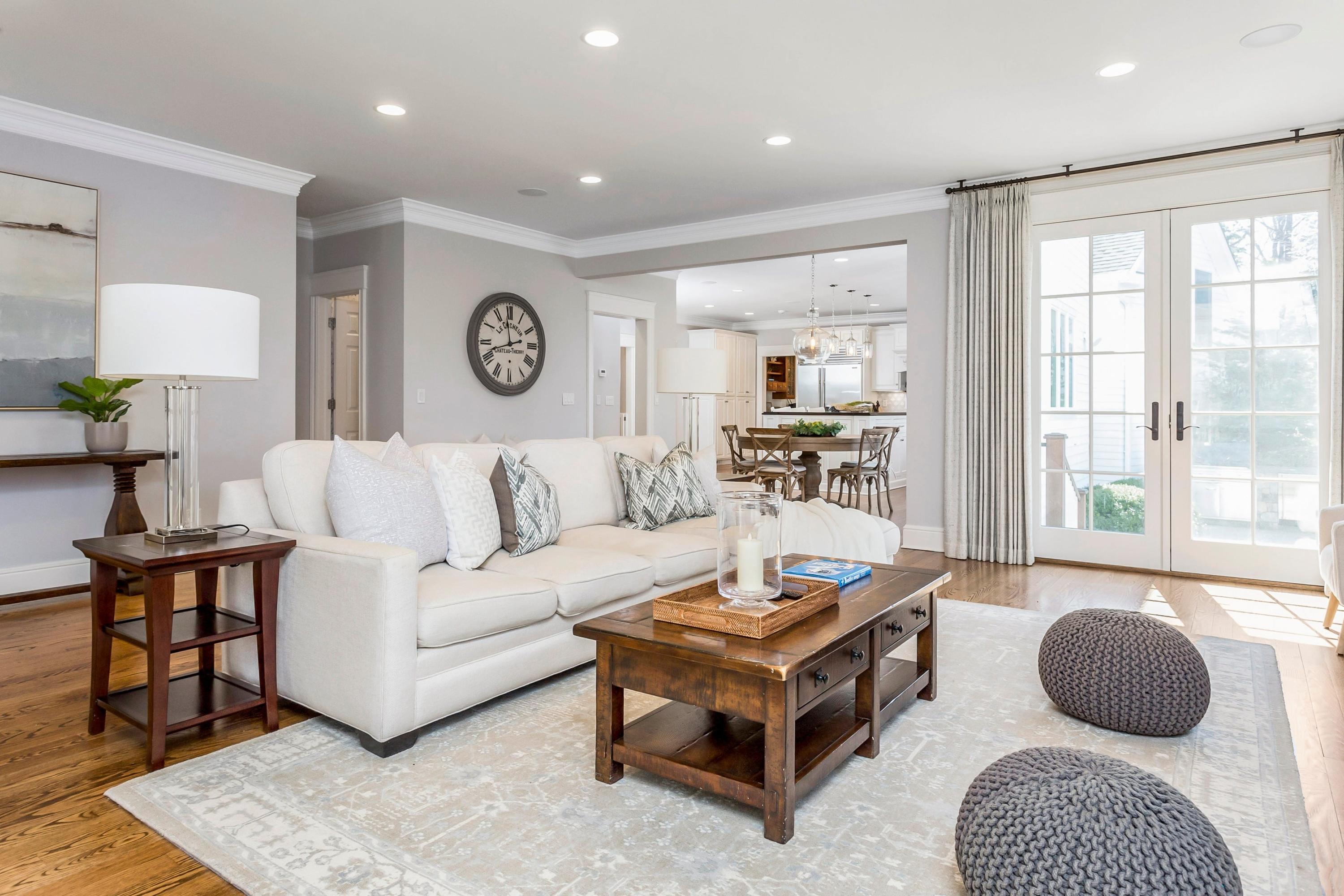 33 Briar Brae Road Darien, CT 06820 - Photo 3 of 37 a living room with furniture and a large window