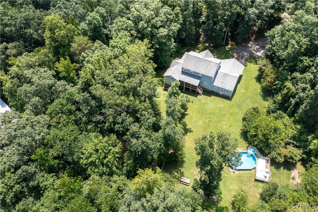 4290 Three Chopt Road Gum Spring, VA 23065 - Photo 4 of 32 an aerial view of a house with a yard