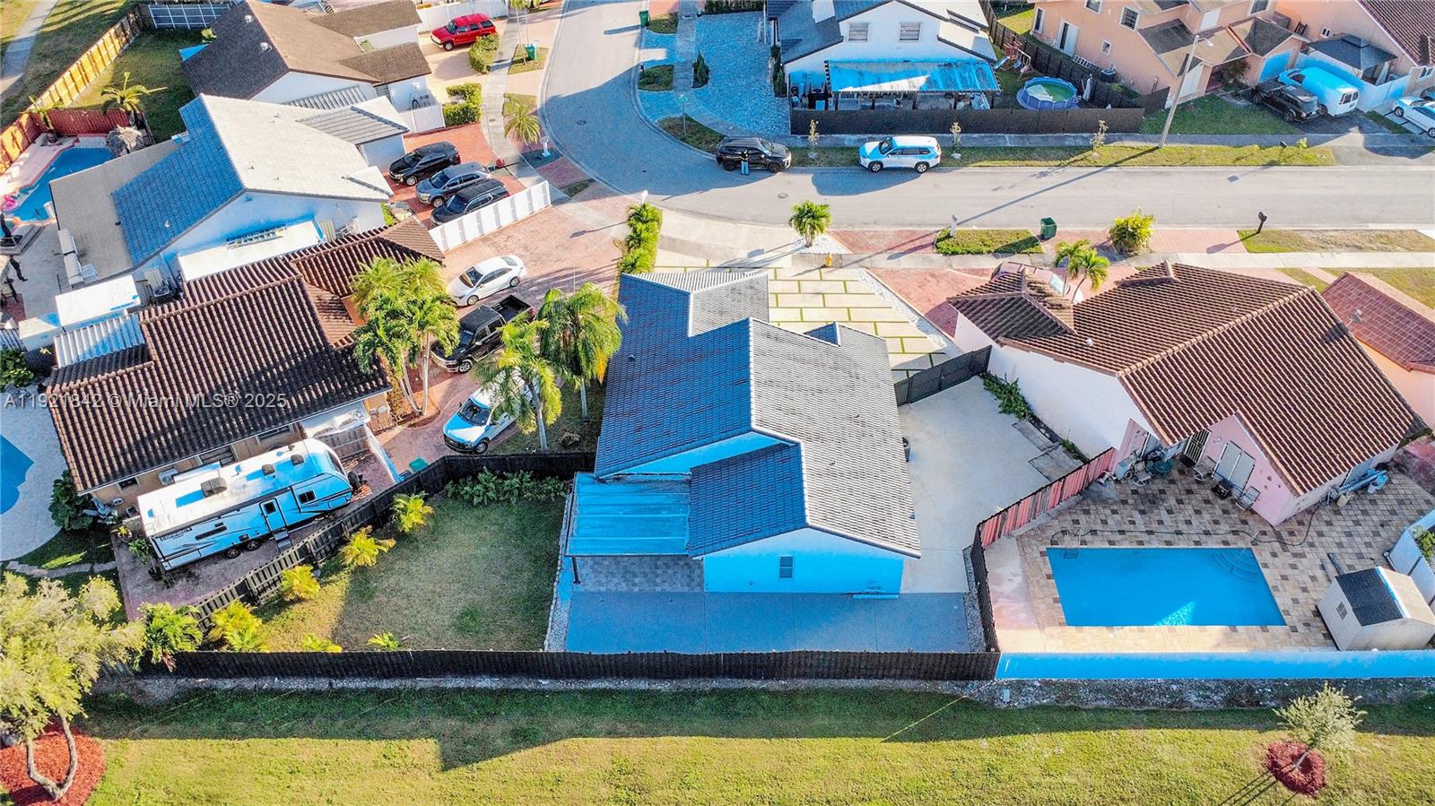 15251 Southwest 56th Terrace Miami, FL 33193 - Photo 24 of 29 a view of swimming pool with outdoor seating