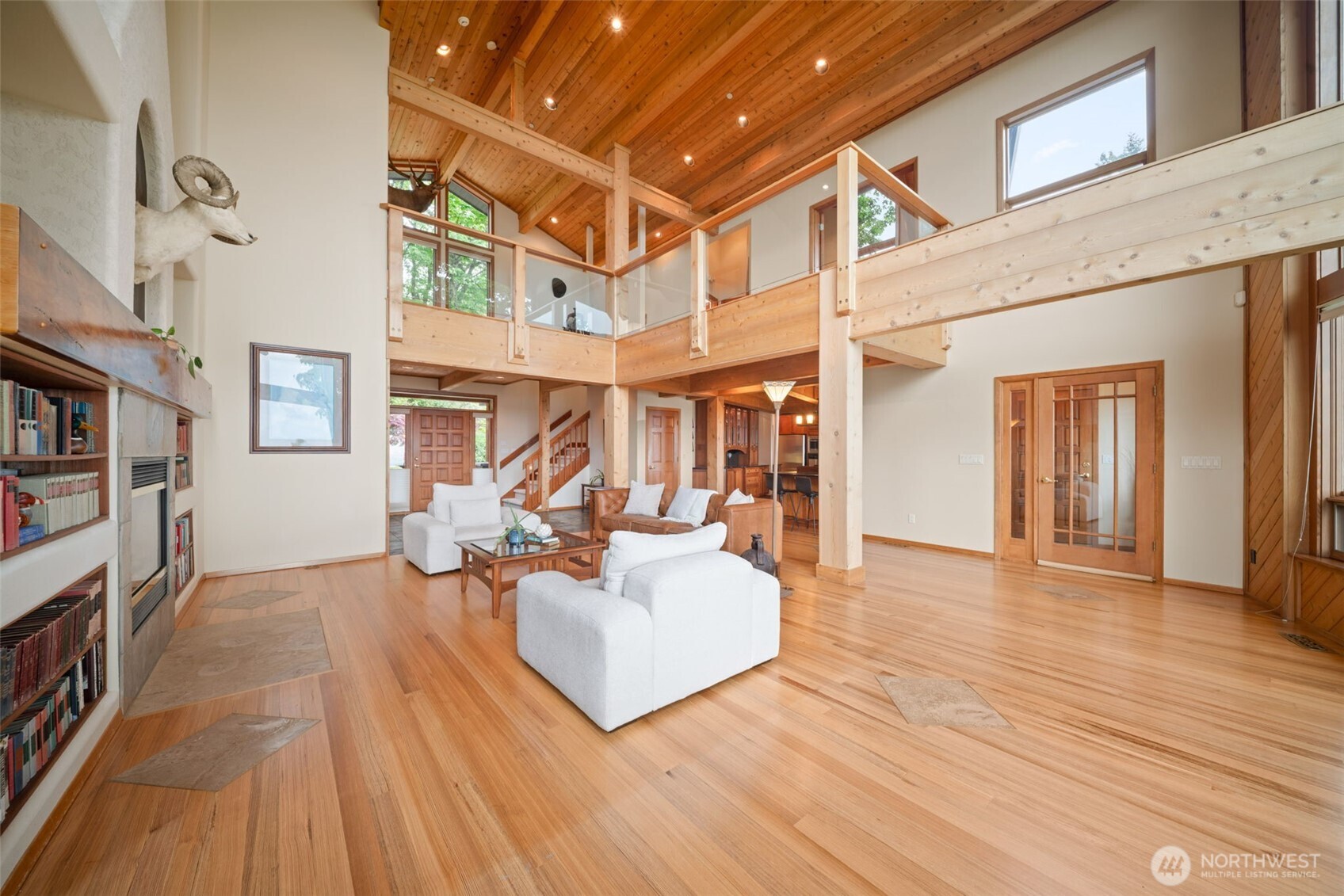 813 Varsity Road Kalama, WA 98625 - Photo 7 of 40 a view of living room with furniture and wooden floor
