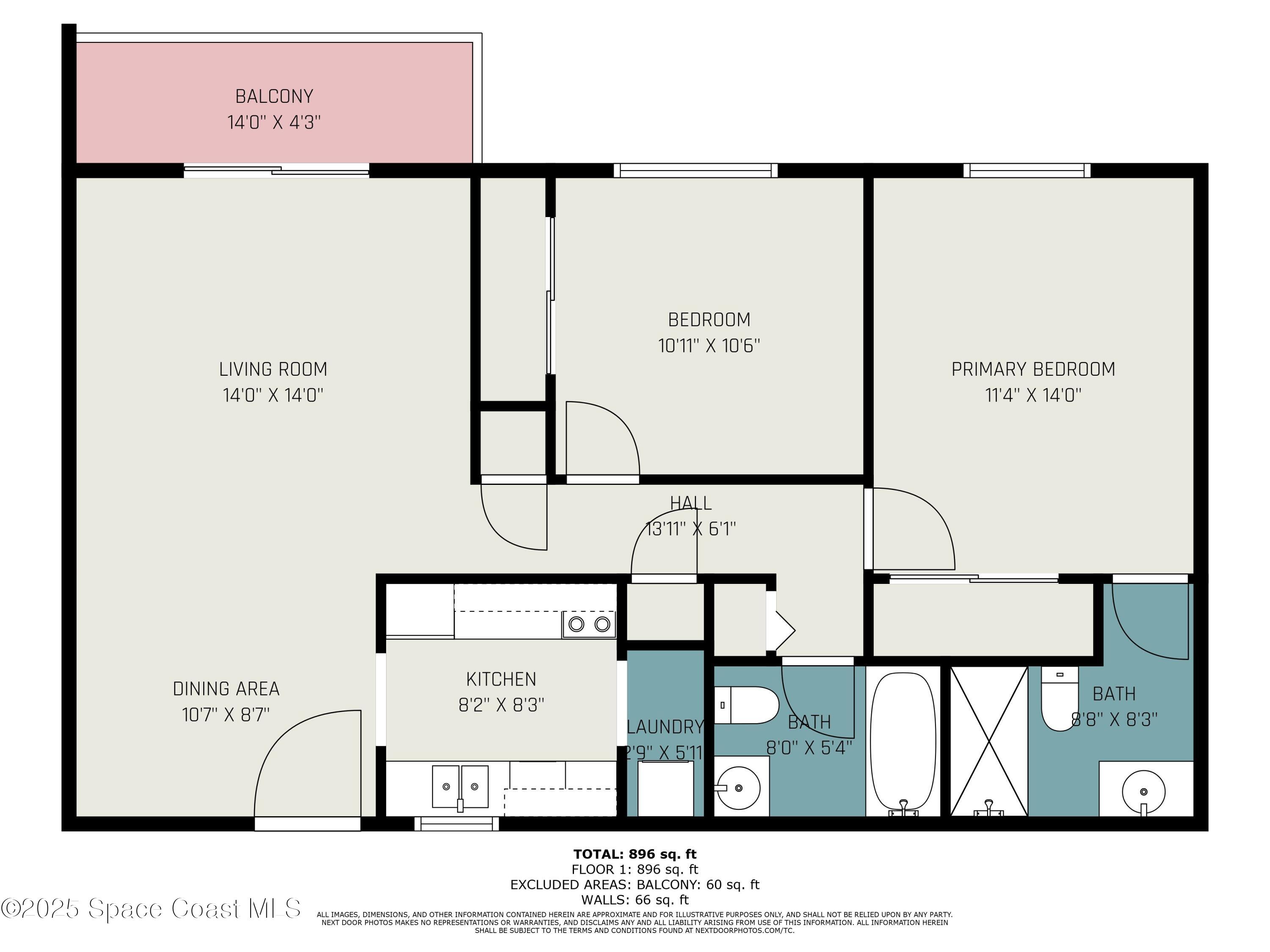 2234 Flower Tree Circle Melbourne, FL 32935 - Photo 27 of 29 2nd_floor_2234_flower_tree_circle_melbou