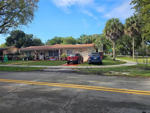 a car parked on the side of the road