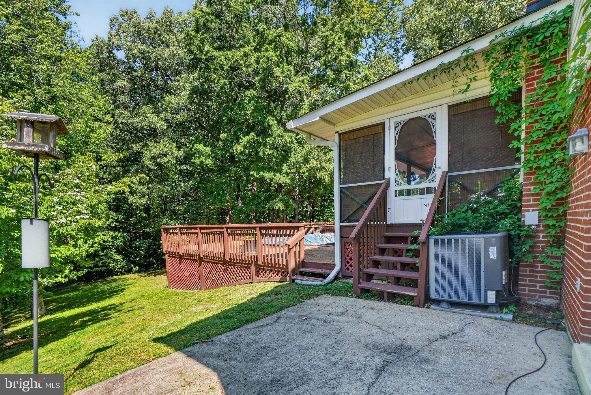 507 Clarks Run Road La Plata, MD 20646 - Photo 44 of 49 Charming deck nestled in nature's embrace.