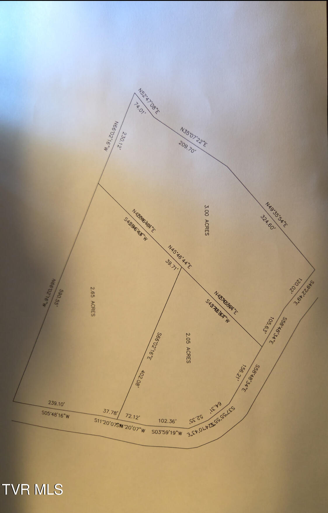 Lot 3 Old Post Road Evensville, TN 37332 - Photo 22 of 22 Survey PIcture for Jordan Wilkerson