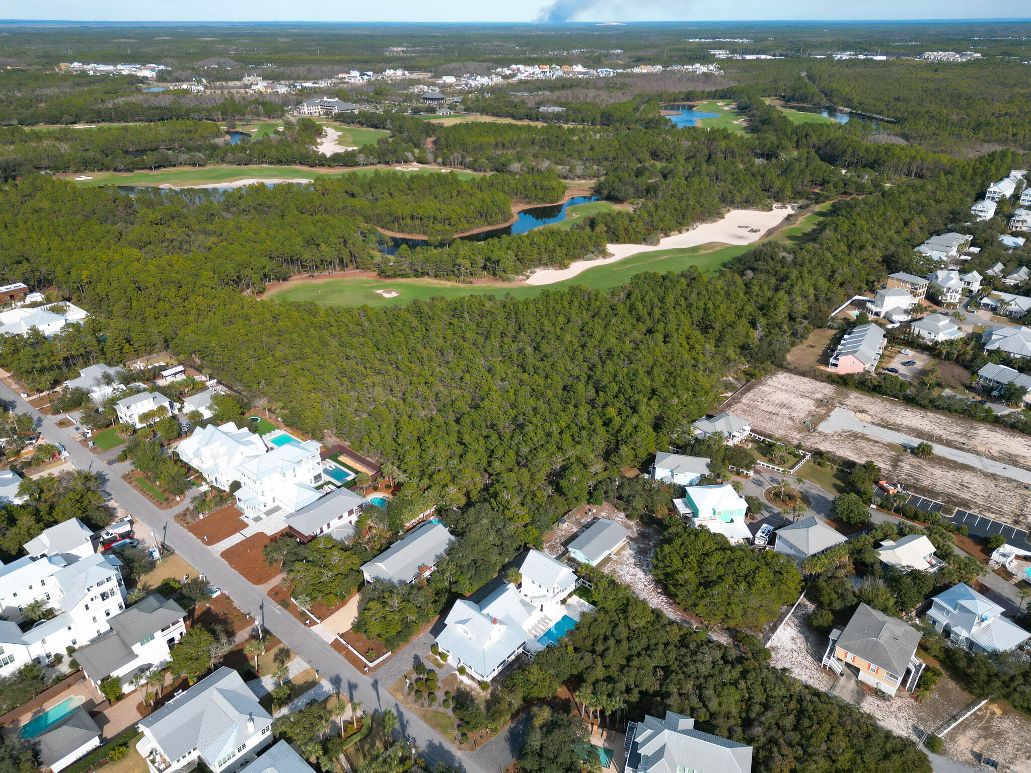 44 Seacrest Drive Inlet Beach, FL 32461 - Photo 111 of 111 Aerial with Camp Creek Golf Course
