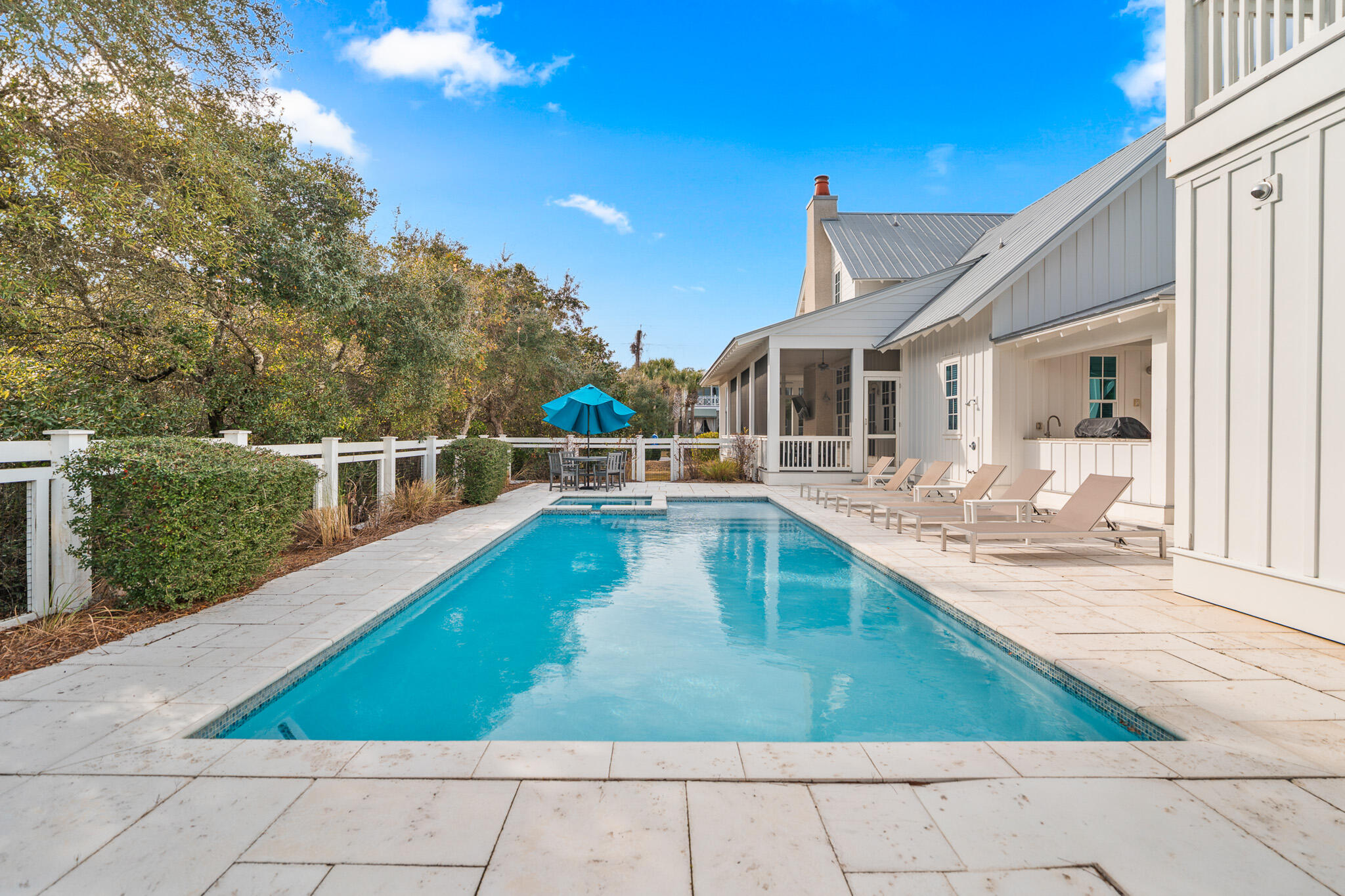 44 Seacrest Drive Inlet Beach, FL 32461 - Photo 18 of 111 Rear Pool Deck
