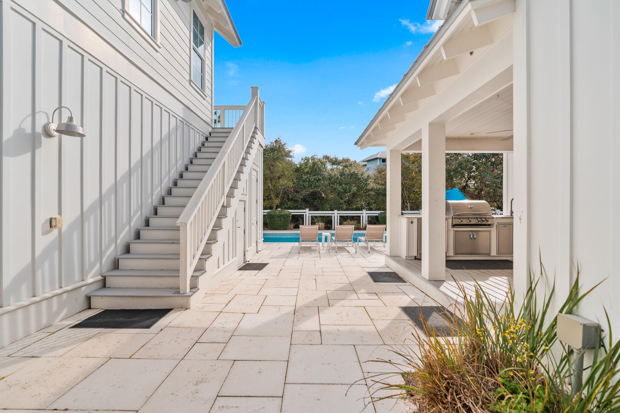 44 Seacrest Drive Inlet Beach, FL 32461 - Photo 22 of 111 Pool Deck and Carriage Steps