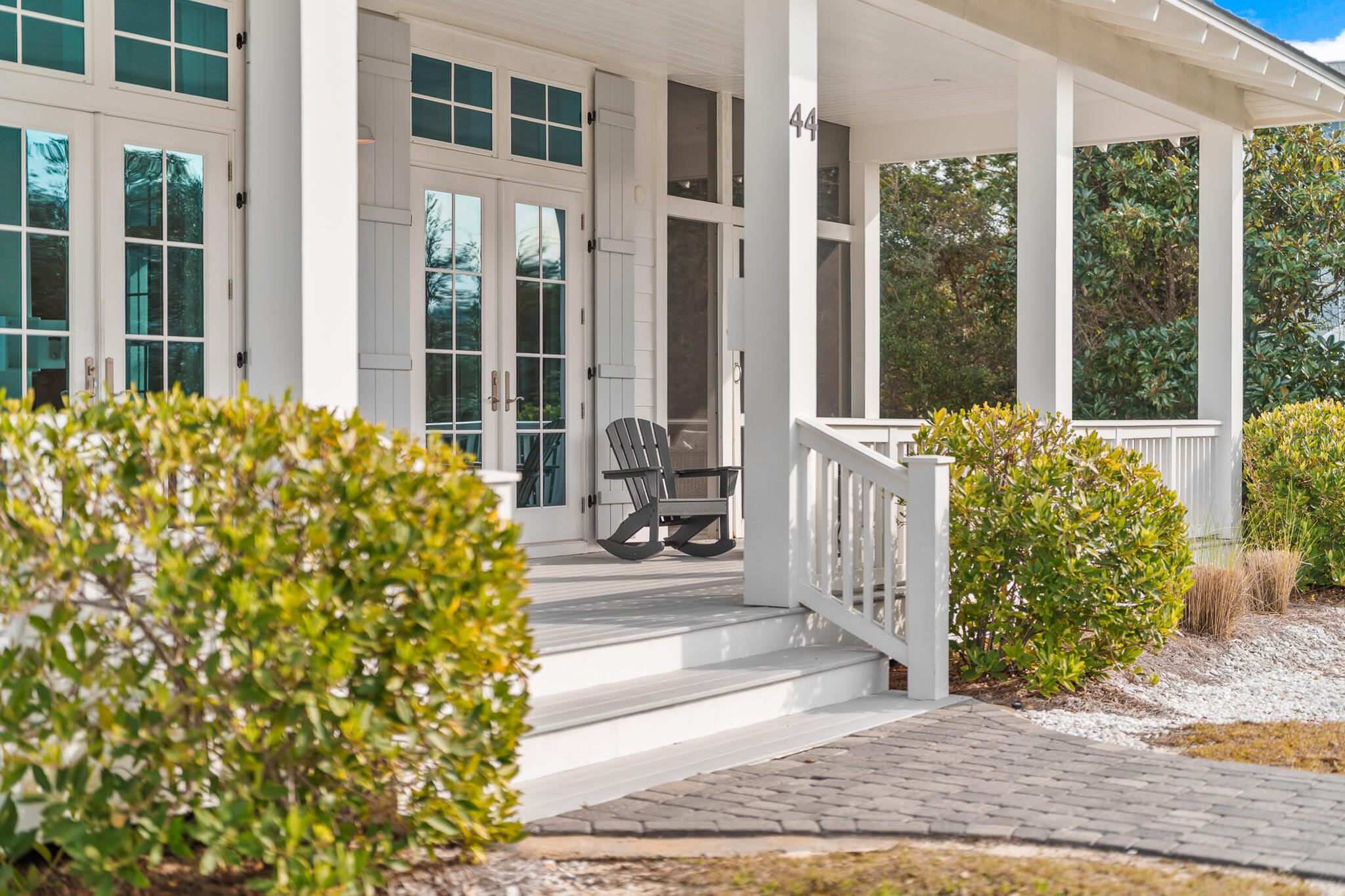 44 Seacrest Drive Inlet Beach, FL 32461 - Photo 6 of 111 Front Porch Steps