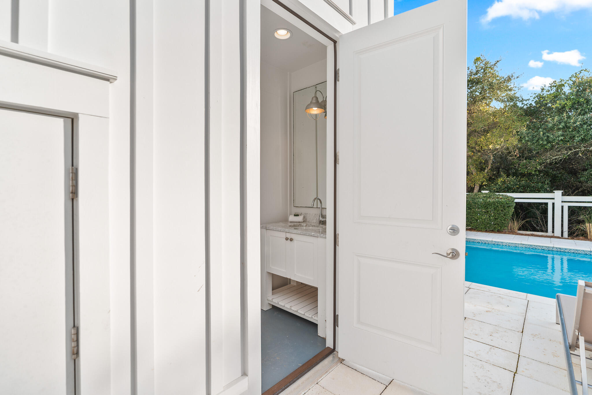 44 Seacrest Drive Inlet Beach, FL 32461 - Photo 89 of 111 Pool Deck Half Bath