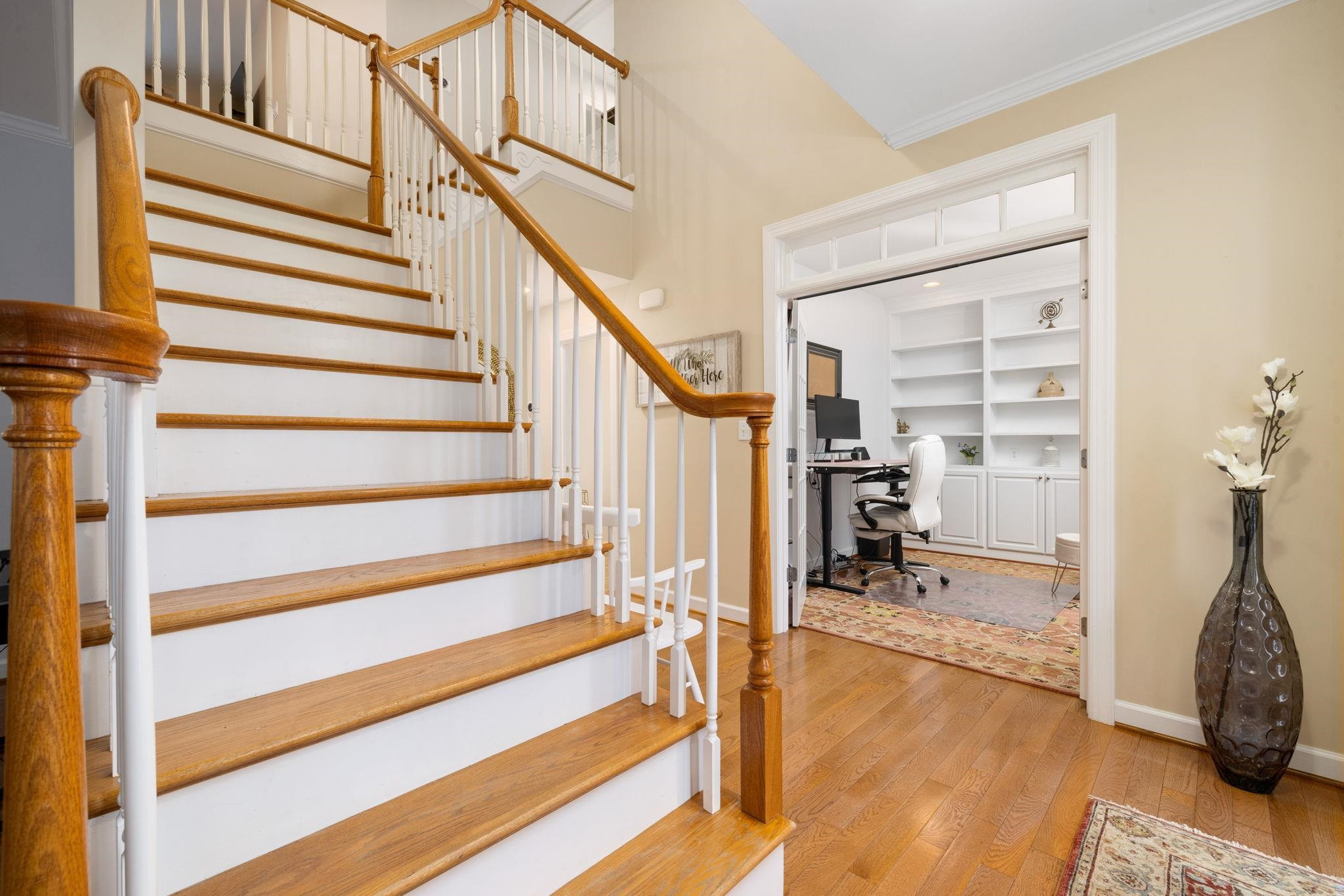 1621 Timber Wolf Drive Durham, NC 27713 - Photo 13 of 48 a view of a livingroom with wooden floor and furniture