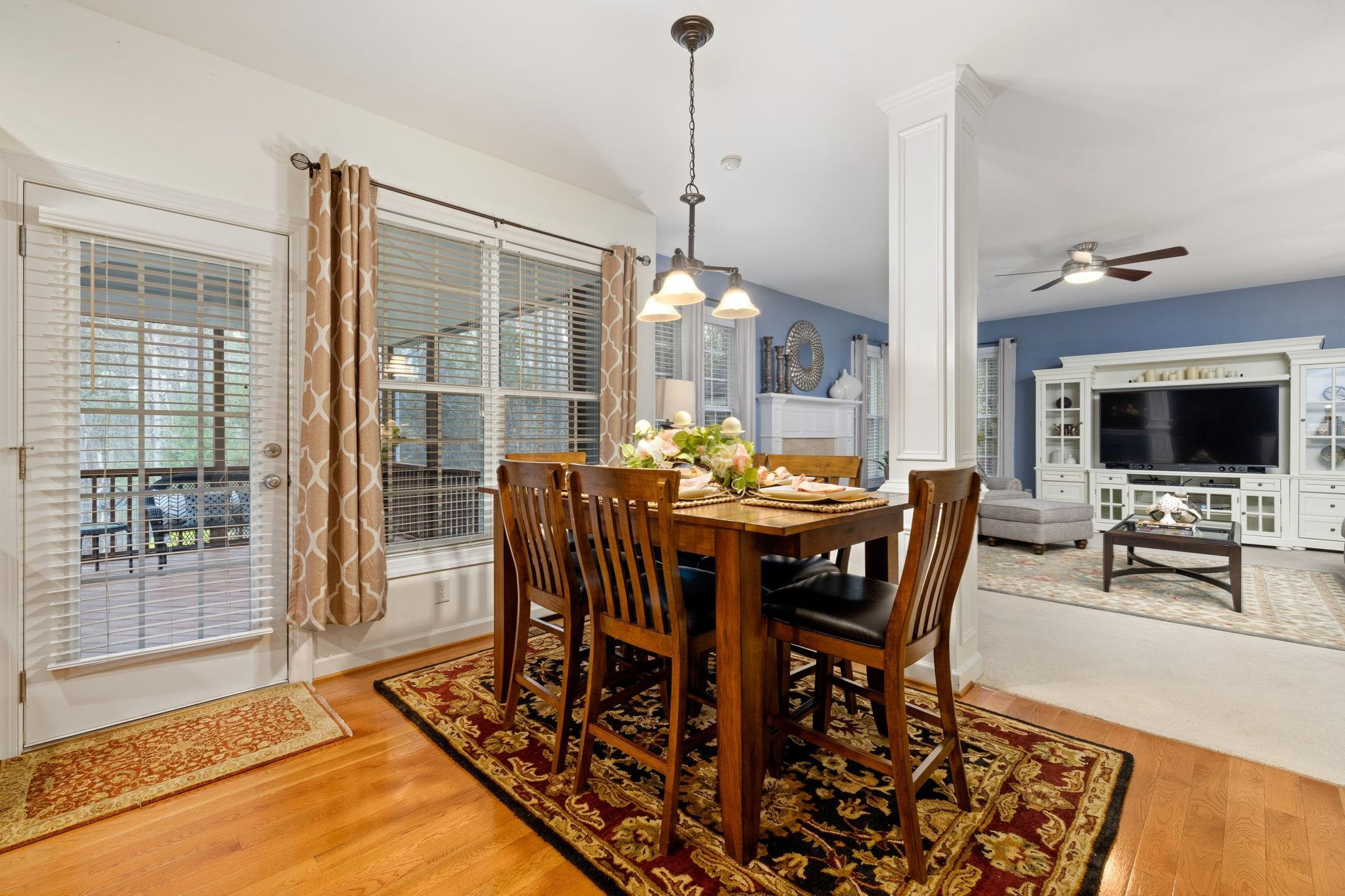 1621 Timber Wolf Drive Durham, NC 27713 - Photo 24 of 48 a view of a dining room with furniture