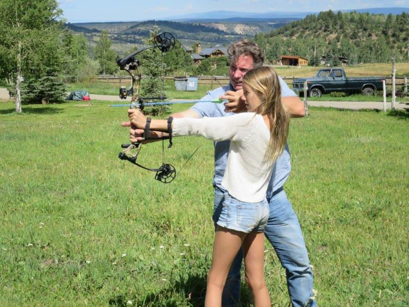 3520 County 58P Road Placerville, CO 81430 - Photo 62 of 76 a backyard of a house with table and chairs