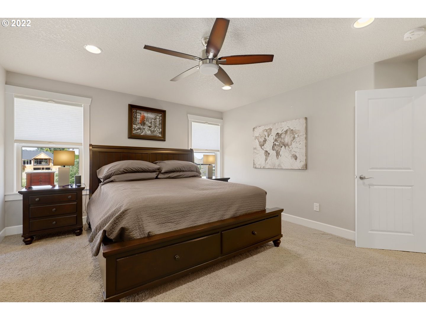 1845 South 14th Court Ridgefield, WA 98642 - Photo 19 of 32 a bedroom with a bed and a painting