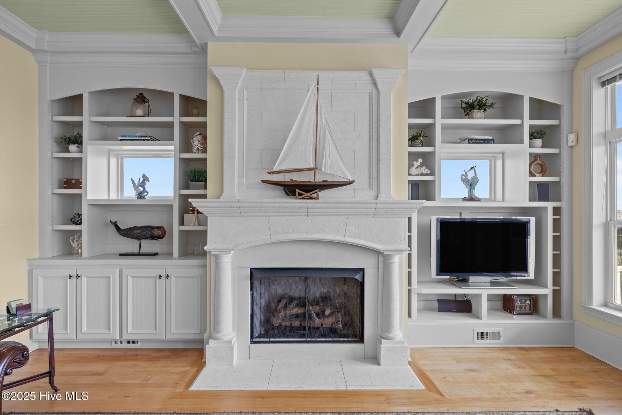1101 West Fort Macon Road Atlantic Beach, NC 28512 - Photo 7 of 60 Fireplace bookcases great room