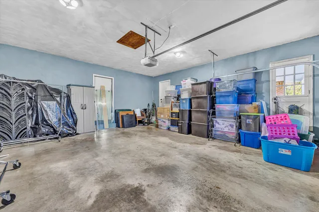 a view of storage and utility room