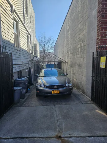 a view of backyard with outdoor space