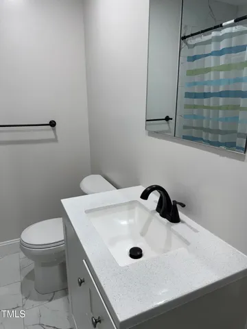 a bathroom with a sink and a toilet