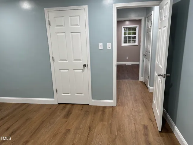 wooden floor in a gallery