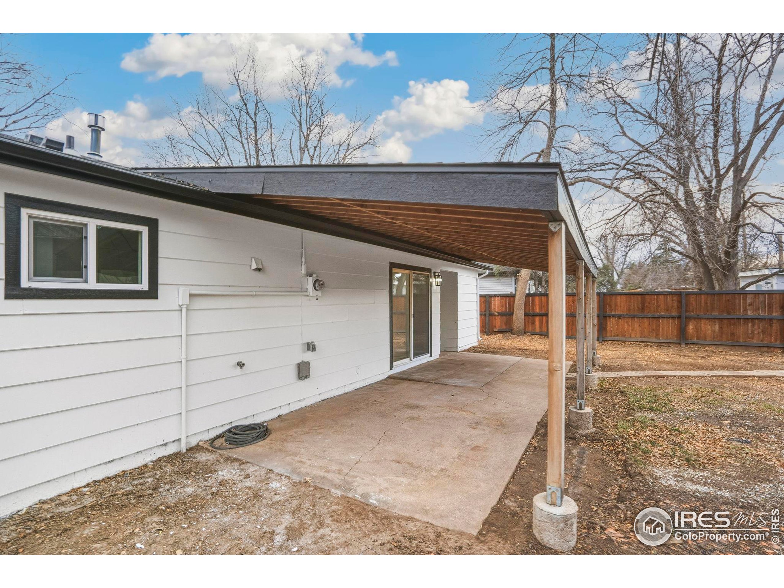 409 Franklin Street Fort Collins, CO 80521 - Photo 19 of 24 a view of a backyard