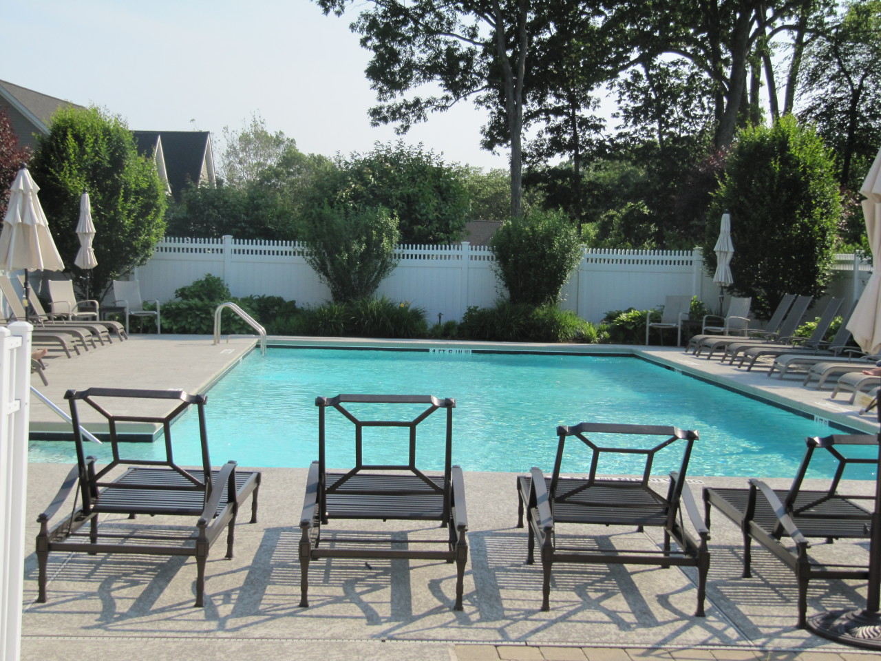 631 Long Ridge Road, Unit 14 Stamford, CT 06902 - Photo 9 of 12 a view of chairs and tables in a patio