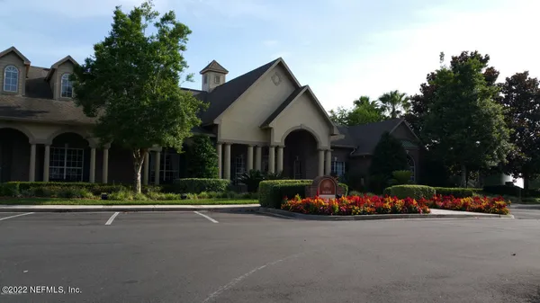 a dining room with fireplace