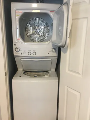 a view of washer and dryer