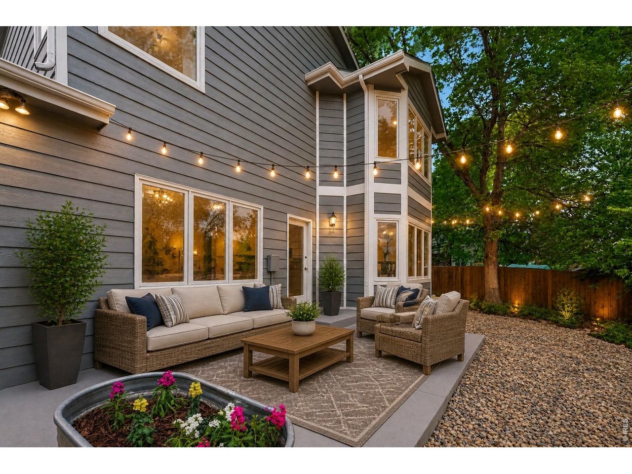 2824 Antelope Road Fort Collins, CO 80525 - Photo 11 of 32 Back patio (virtually staged)